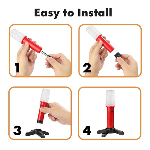 image for Twinkle Star Emergency Roadside Flares Kit LED Safety Strobe Road Warn