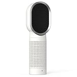 QUEENTY Air Purifier for Bedroom With H13 HEPA Filter,Ionizer,Face to Face Outlet and Oscillating Air Blowing to Help You Breathing Fresh Air and Negative Ion for small room,for Office