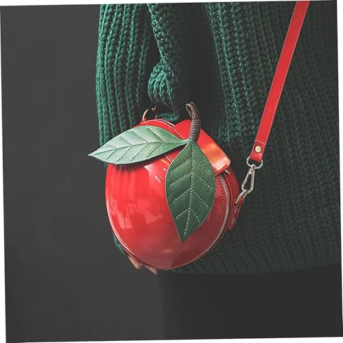 Sac rouge cerise avec sangle réglable pour libérer vos mains avec style - 7
