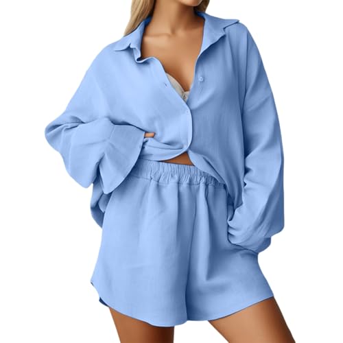 Ensemble deux pièces décontracté été rouge anti-froissement pour femme active