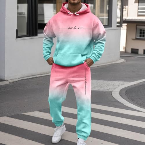 Sweat à capuche homme ensemble vêtement toutes saisons coupe ample confortable - 3