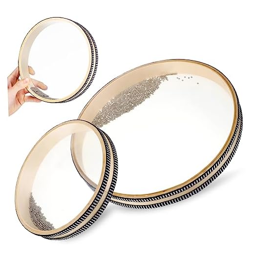 LOLIPPYY 2 piezas Tambor Oceánico Transparente Pzs Bolas Instrumentos de Percusión Redondos para Adultos y Sonido de Realista Material Resistente y Superficie Suave