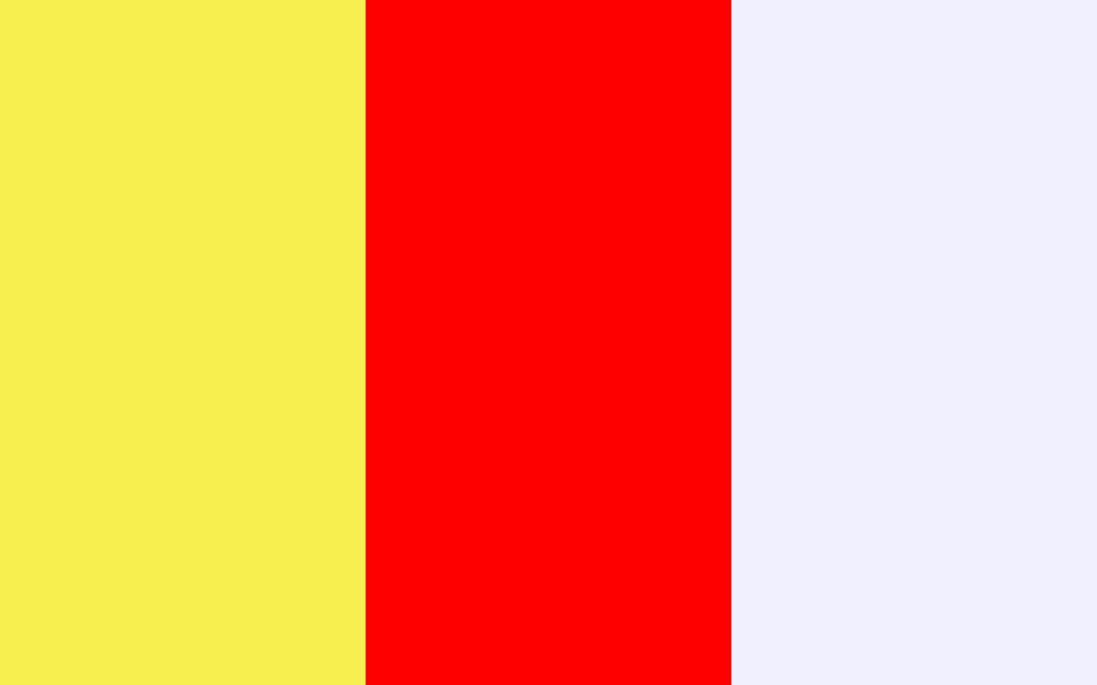 Drapeau large POL Zdzieszowice pavillon paysage horizontal en tissu