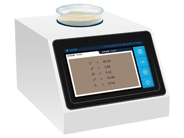 Benchtop Large-Aperture Spectrophotometer Coffee Bean Colorimeter with Color Spaces CIE LAB,CIE LUV,LCh,Hunter Lн, ан, Bн,Yxy,XYZ,Musell,s-RGB,βxy ΔE*ab ≤ 0.4 33 Standard Light Sources