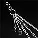 Pants Chain for Men Fashion All-match Lock Key Pendant Waist Chain Hip-hop Goth Accessories