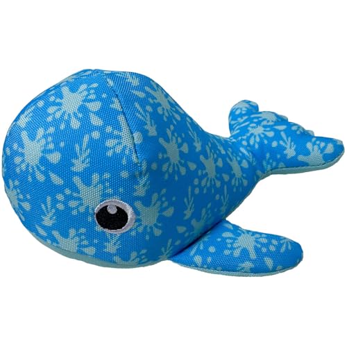 HUNTER Hundespielzeug Splash FLINGERZ Hai, schwimmfähiges Neopren, mit Schleuderstab kombinierbar, ideal für Strand & Wasser, gut sichtbar, waschbar bei 30 °C, Größe: 23 cm