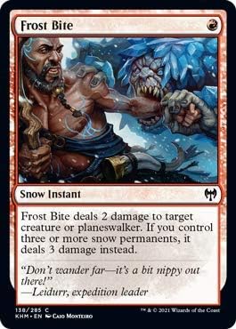 Magic: The Gathering - Frost Bite - Kaldheim