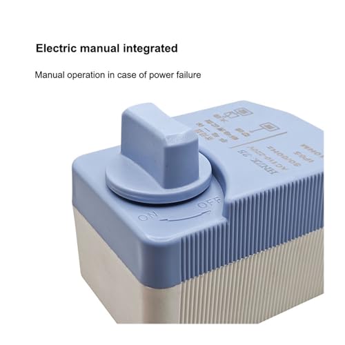 Vanne à bille électrique étanche IP65 avec commande manuelle - 5