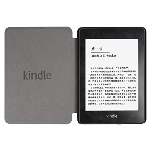 Estojo para Kindle 8ª geração, Lançado em 2016, Caso de pano fino à prova d'água e leve e durável,