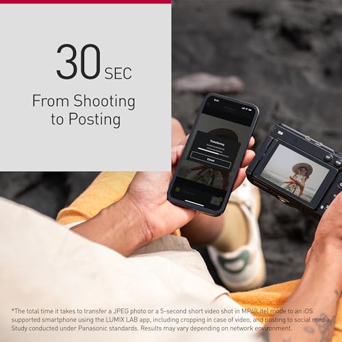 Panasonic LUMIX S9 Full-Frame Mirrorless Camera with S 18-40mm F4.5-6.3 Lens, Compact, Lightweight Body, Perfect for Social Media and Travel, DC-S9NG