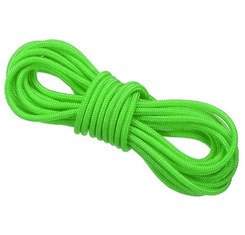 Athnevy 10FT Archery D Loop Rope Durable PP Nocking Loop String for Compound Bowstring Cut-to-Length D-Loop Release Material Wear-Resistant Nock Wire Bright Green