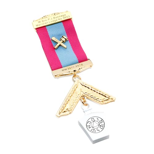 Médaille maçonnique des Maîtres Passés Mark Degree pour décors de loge et rituels