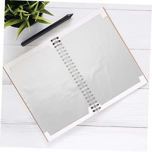 STOBOK 10 Pçs Capa De Livro Autoadesiva Capas De Vinil De Embrulho Capa De Livro Transparente Capa D