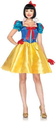 Amazon Co Jp レッグアベニュー Leg Avenue 生意気な白雪姫女性の衣装デラックス Sassy Snow White Costume 服 ファッション小物