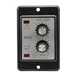 Elektromechanische Relais IFFSUEVL ATDV-Y AC 220 V Wiederholungs-SPDT-Zeitrelais ATDV-Serie 220 VAC Dual-Timer mit Basis 30 Min. * 30 Min.