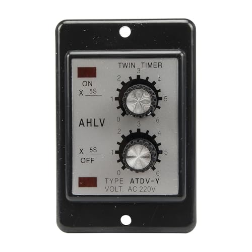 Relais temporisé répétitif SPDT ATDV-Y AC 220V avec socle cycles de 30 min