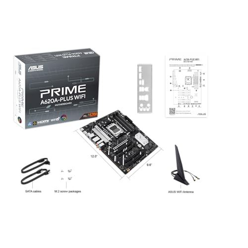 Prime A620A-PLUS - Scheda madre AMD ATX WiFi - Scheda madre - Immagine 7