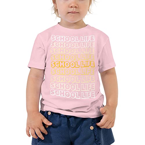 T-shirt de qualité supérieure pour tout-petit en maille de coton peigné haut de gamme