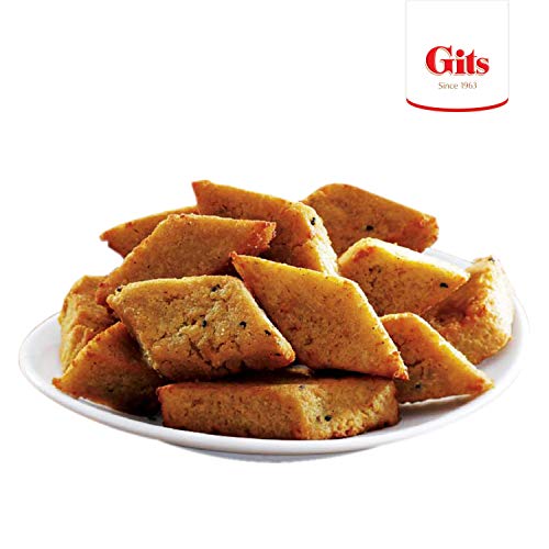 Image of Gits Instant Dhoka Snack Mix, Makes 24 Pieces, Pure Veg, Indian Snack Mix, 200g (Pack of 2)