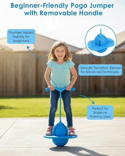 Pelota pogo de rebote para mejorar la coordinacion y el equilibrio 2