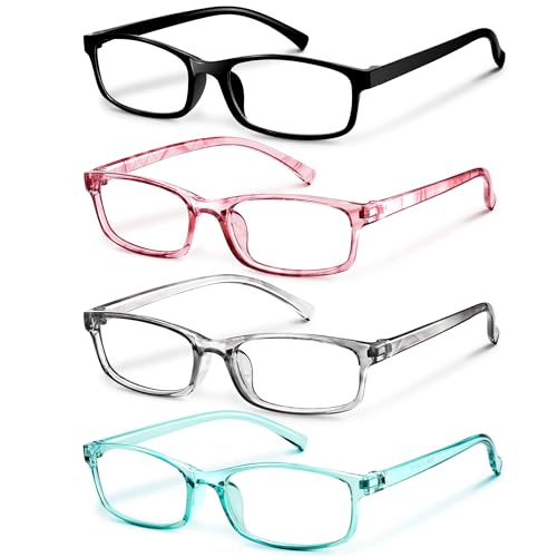 Image of Gaoye +1.75 Multi Pack Reading Glasses Women - Blue Light Blocking Lenses, TR90 Frames, UV400 - Eyeglasses with Clear Vision