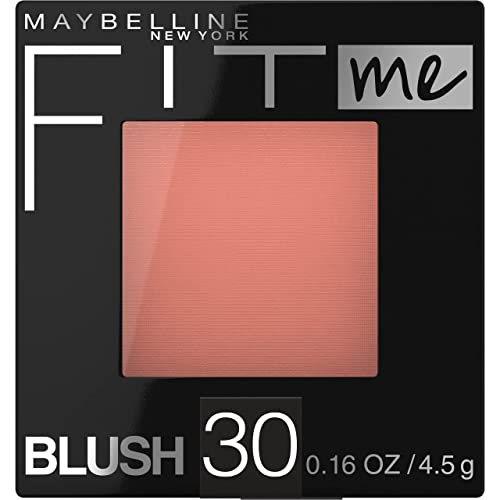 Image of Maybelline New York Blush, True to Colour Result, Fit Me Mono Blush, Rose 30, 4.5 g