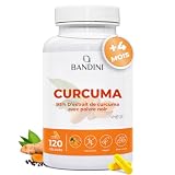Bandini® Curcuma 120 gélules pour 4 mois | 700 mg de turmeric par gélule...