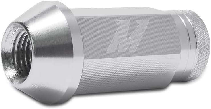 Mishimoto Aluminum Locking Lug Nuts M12x1.5, 20pc Set, Silver