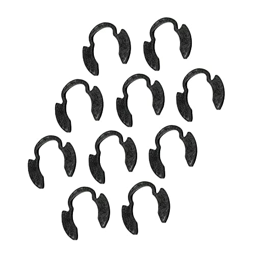 (New Part) (10) Pk Front Wheel E Clip Rings Compatible with AYP 12000029 16 18 20 HP Models 3/4" Shaft + All Other Models in The Description