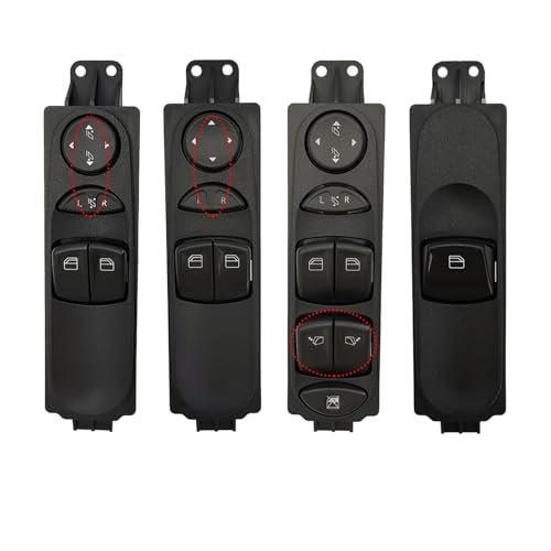 Interruptor de ventanilla W639 mando elevalunas principal de coche 3