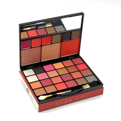 60% OFF on HUDA GIRL BEAUTY All in One Makeup Kit - Eyeshadow with Brush, Contour, Highlighter, Lip Colors, Eyebrow Powder, Blusher. 60% OFF on HUDA GIRL BEAUTY All in One Makeup Kit - Eyeshadow with Brush, Contour, Highlighter, Lip Colors, Eyebrow Powder, Blusher.