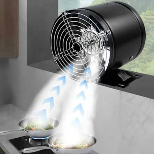 YXHGNNS Tragbare Mini-Dunstabzugshaube, Mobile Abzugshaube Leise Umluft Küchenentlüftung Abluftventilator Mit Schlauch, Desktop Abzugshaube für Zuhause, Küche, BBQ