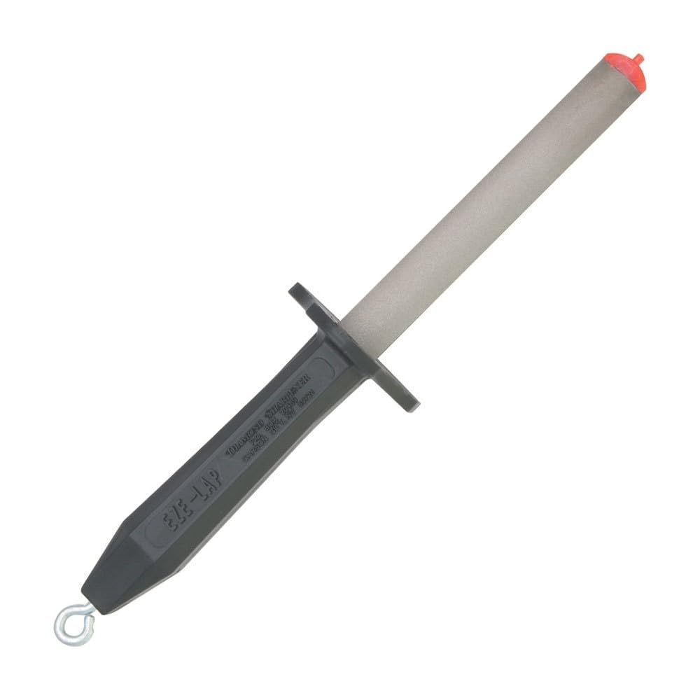 Eze-Lap Black D5f Fine Oval Sharpening Steel, 5-Inch