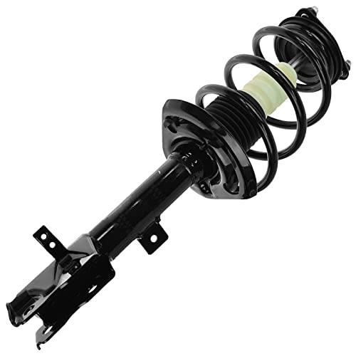 Image of TRQ Front Strut and Spring Assembly Set 2 Piece | For 2007-2012 Dodge Caliber 07-10 Jeep Compass 07-10 Patriot