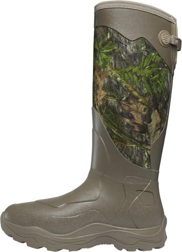 Image of LaCrosse 17 inch Alpha Agility Snake Boots for Men Featuring Waterproof Rubber, Eva Soles, and Snake Guard Toe Protection