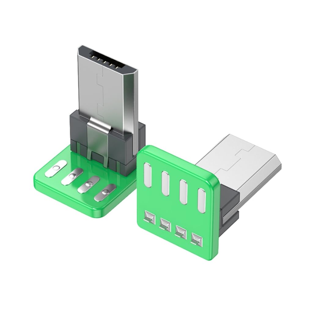 Tsophreniq USB 2.0 PCB Mount Connector Assortment USB 4Pin/USB C 5Pin PCB Mount Socket Connector Power Supply Adapter
