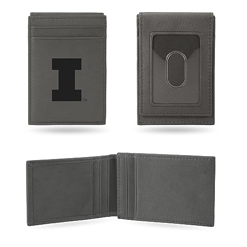 Image of NCAA Laser Engraved Front Pocket Wallet - Compact /Comfortable /Slim