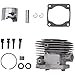Cwmiibili 2X 4 Bolt 32Cc Engine Cylinder Kit for Rovan Engine for 1/5 Km Rv Baja 5B 5T 5Sc Rc Car Parts