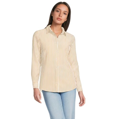 Image of Lands' End Women's Pinwale Cord Long Sleeve Shirt