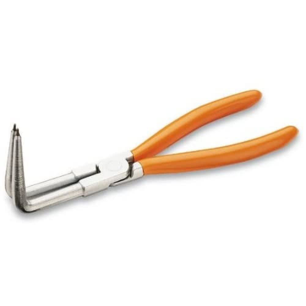 Beta 1034L 90° Curved Long Nose Snap Ring Pliers, 190mm