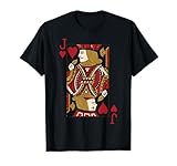 Photo Gallery costume da jack heart card poker vegas maglietta Photo Gallery costume da jack heart card poker vegas maglietta