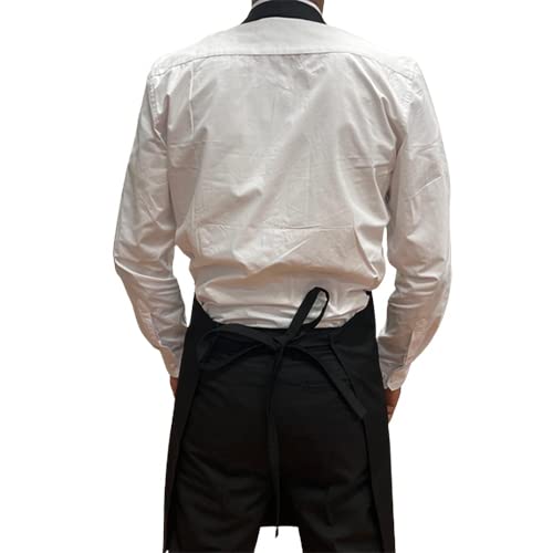 Italbangla Textile Chef Apron Unisex Durable Comfortable Front Pocket Washable for Cooking Kitchen, Bar, Restaurant - Image 4