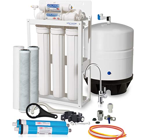Apec Water Systems Ro-Lite-360 360 Gpd Commercial Reverse Osmosis System With 14 Gallon Tank, White #TOP3