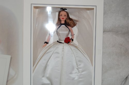 Muñeca Barbie Novia Vera Wang 1ra Edición miniatura 7