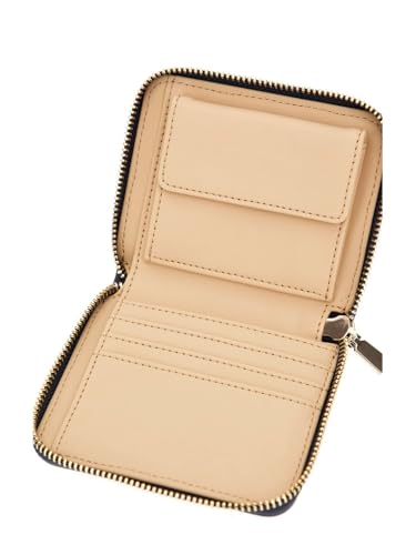 GUESS Neda Small Zip Around Wallet, Navy Logo4