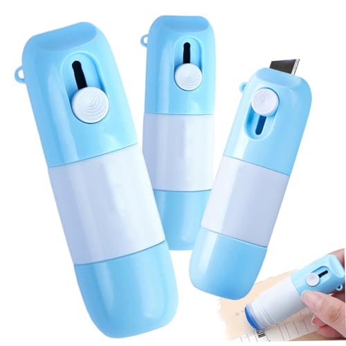 Reviews de Líquidos correctores los más recomendados. 47 LíQuido Corrector De Papel TéRmico De 3 Piezas Con Abridor De Paquetes LíQuido Blanqueador ProteccióN De Privacidad InstantáNea LíQuido Corrector De Papel LíQuido PortáTil...
