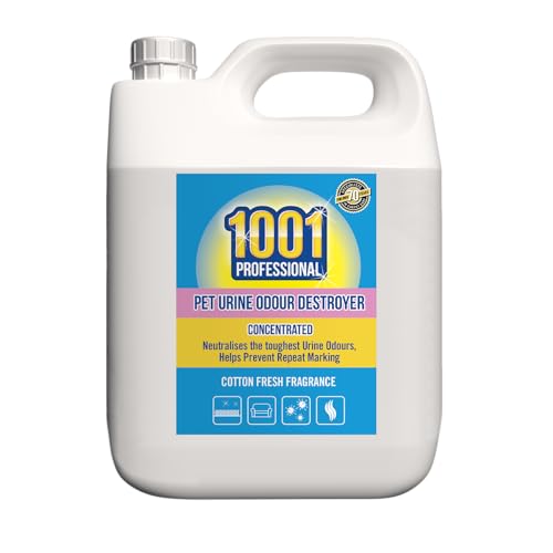 1001 Professional Enzyme Cleaner 5L for Pet Urine and Odours