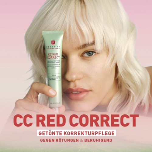 Erborian - CC Red Correct - Anti-Rötung Creme LSF30 - Koreanische Kosmetik – Ansicht 2
