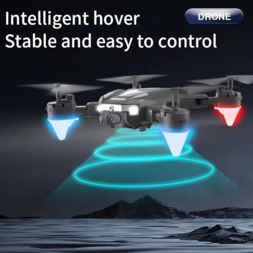 Image of Drone with 4k Camera Foldable 1080P HD Drone with FPV Live Video, Smart Gestures Selfie, Altitude Hold, One Key Take Off /Landing, 3D Flips for Kids and Adults.