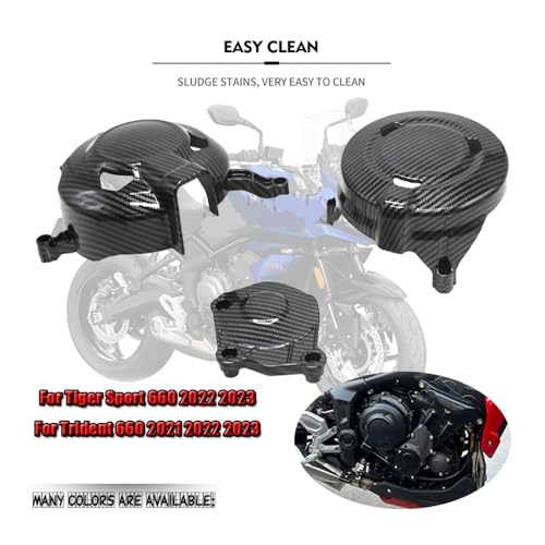 Protector de estator y motor para Tiger y Trident 660 2